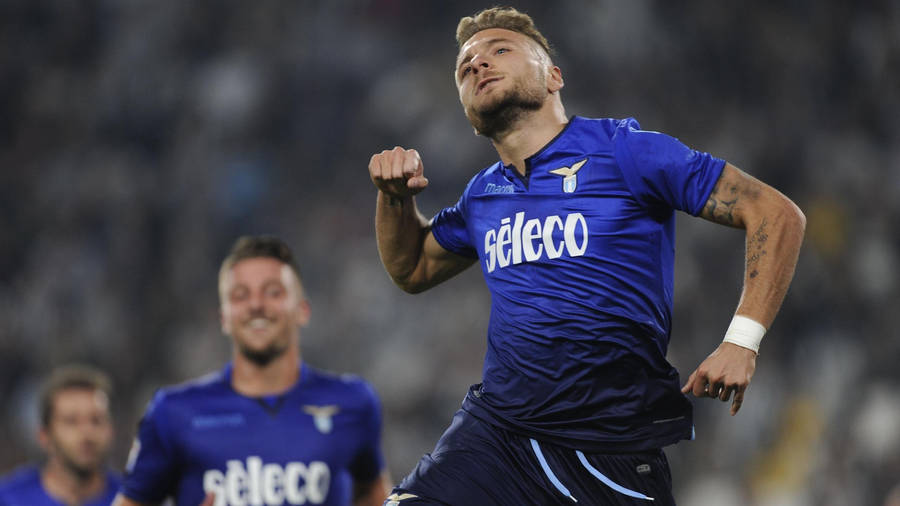 Ciro Immobile In Action Wallpaper
