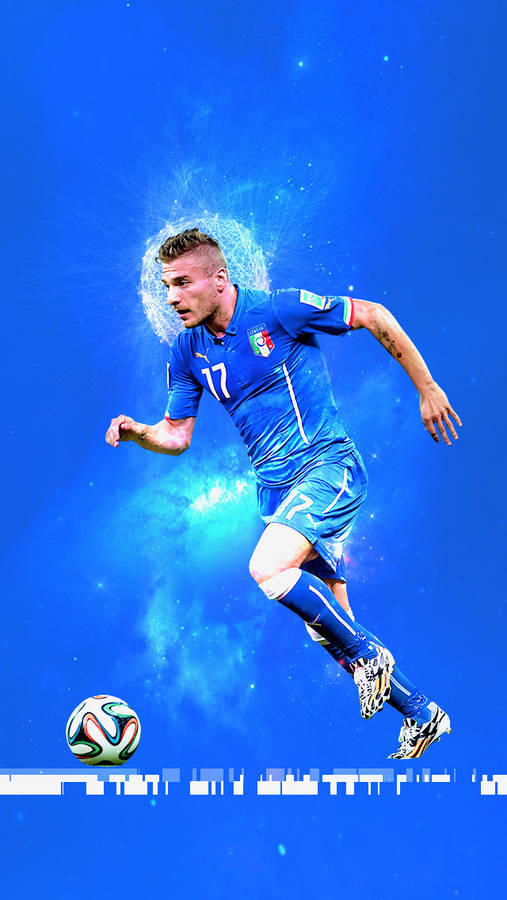 Ciro Immobile In Action Wallpaper