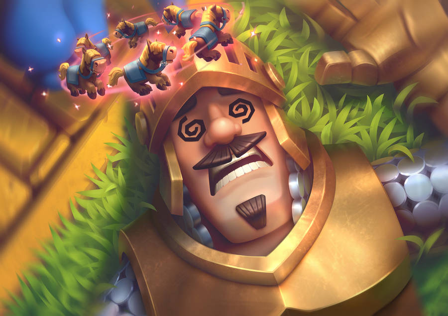 Clash Royale Dizzy Knight Wallpaper