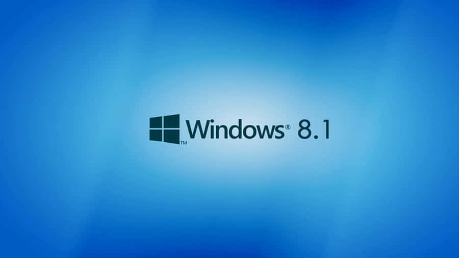 Classic Blue Windows 8.1 Wallpaper