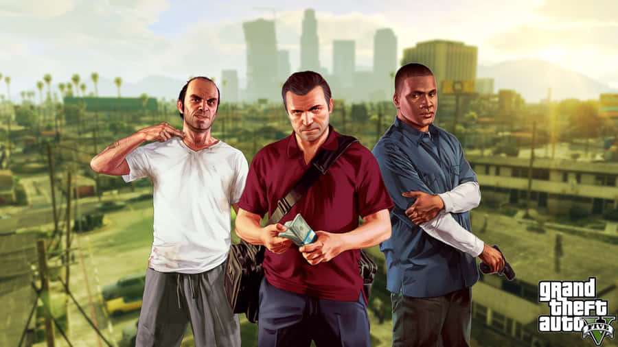 Classic Grand Theft Auto V Game, Now In Stunning 2560x1440 Resolution. Wallpaper