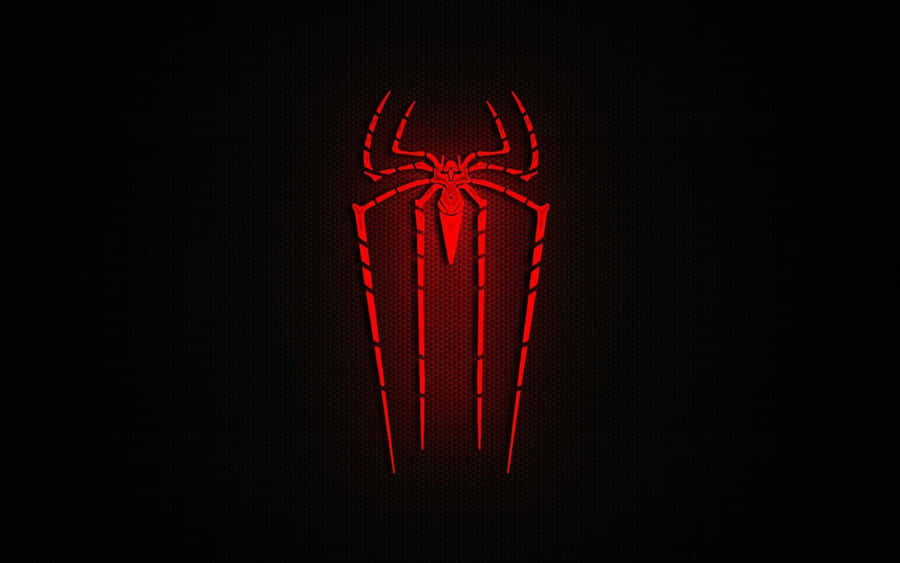 Classic Marvel Iconic Spiderman Logo Wallpaper