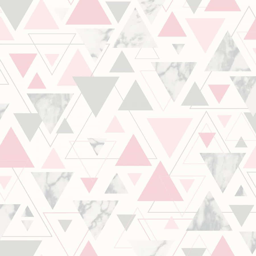 Classic Modern Combination - Grey And Pink Wallpaper