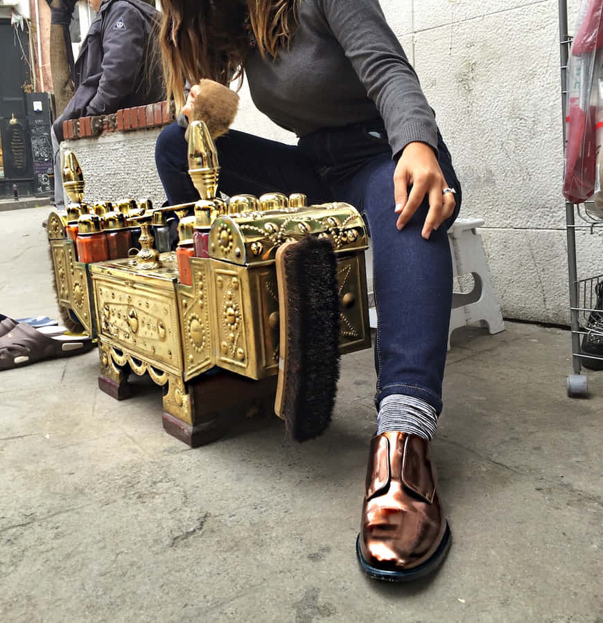 Clergerie Polished And Shined Shoes Wallpaper