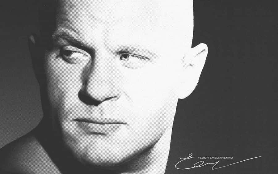 Close-up Portrait Of Renowned Mma Fighter, Fedor Emelianenko Wallpaper