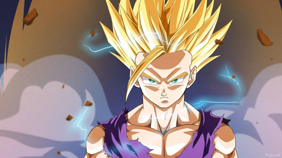 Closeup Of Gohan Wallpaper