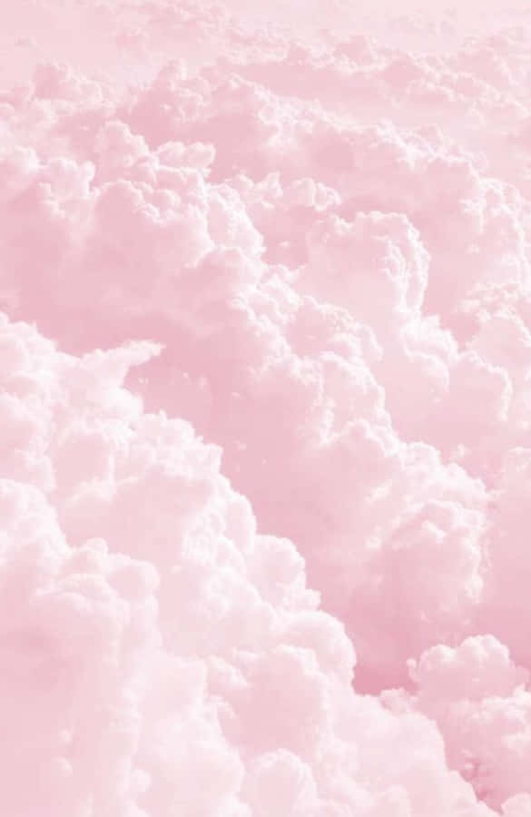 Clouds In Pink Aesthetic Iphone Wallpaper