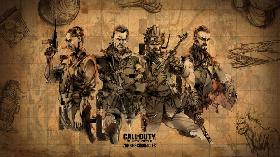 Cod Zombies Black Ops Iii Wallpaper