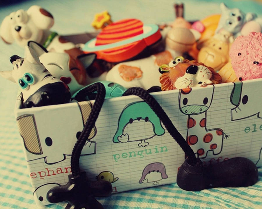 Collecting Boxing Toys For A Fun Hobby Wallpaper