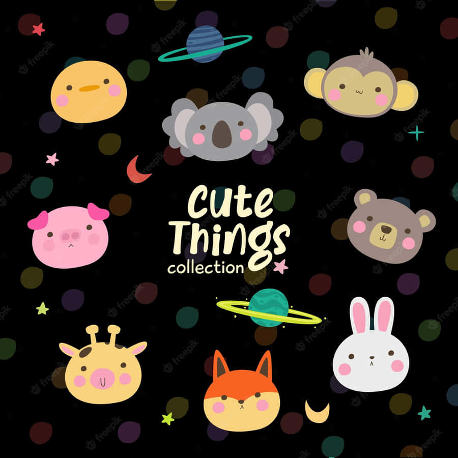Collection Of Animal Cute Things Wallpaper