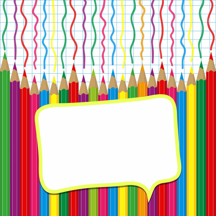 Color Pencils Clipart Wallpaper