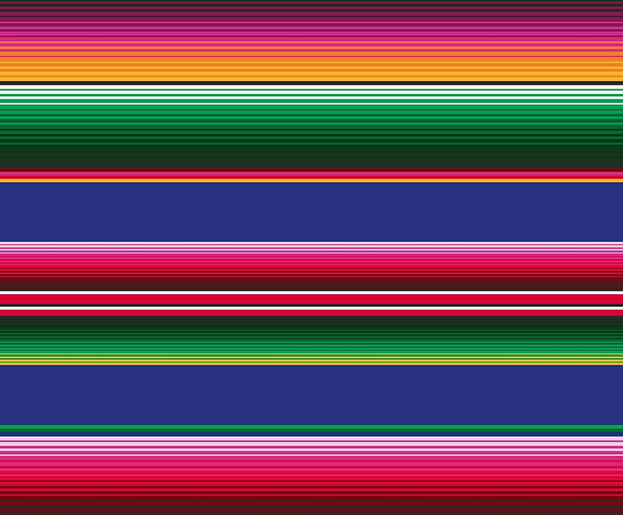 Color Your Life With A Rainbow Of Serapes Wallpaper