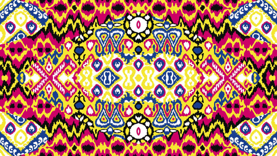 Colorful Abstract Swirls With A Unique Design Wallpaper