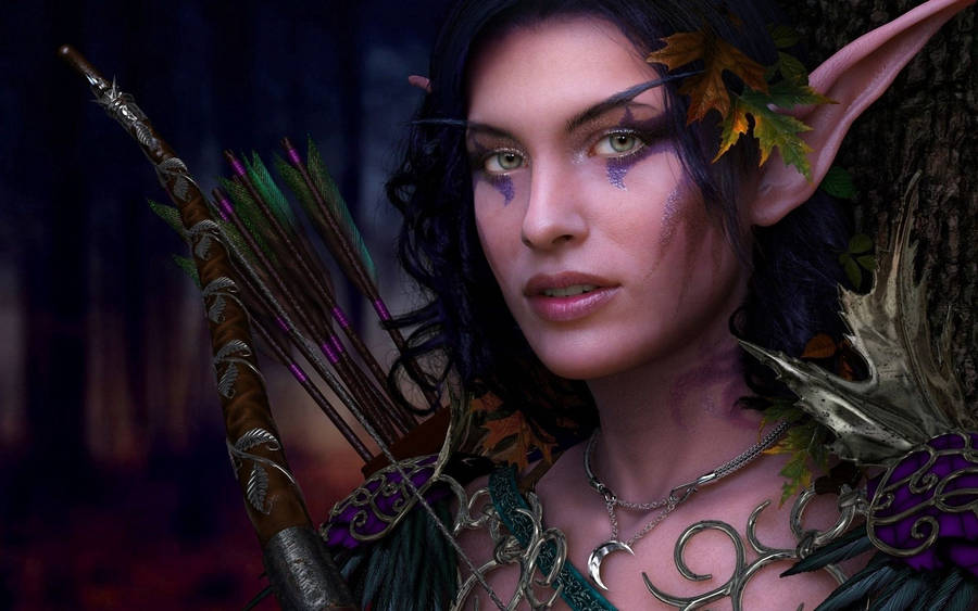 Colorful And Bold Makeup For The Confident Woman Wallpaper