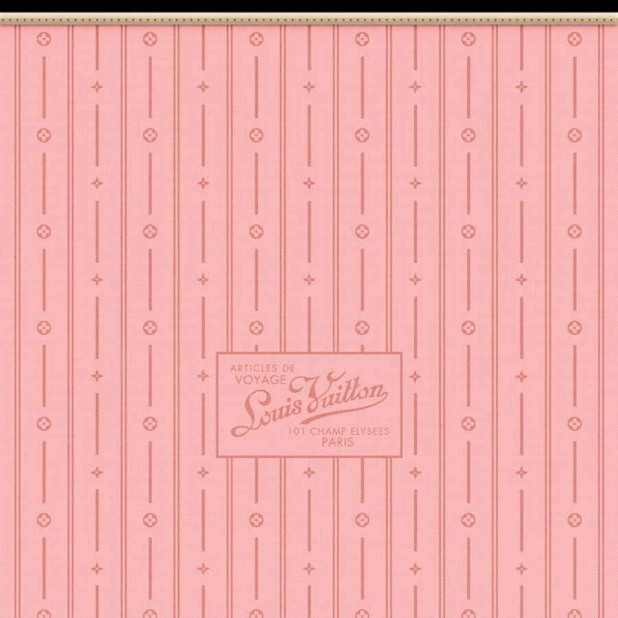 Colorful And Stylish Louis Vuitton Pink Bag Wallpaper