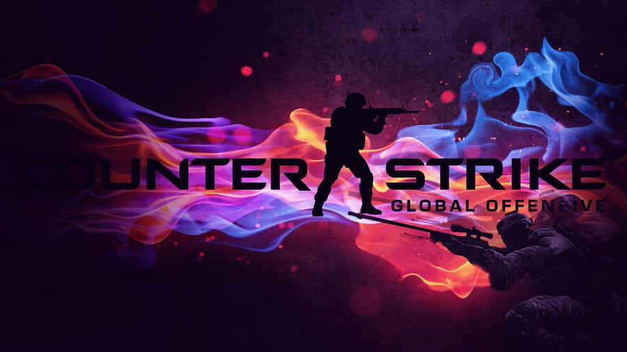 Colorful Counterstrike Global Offensive Desktop Wallpaper
