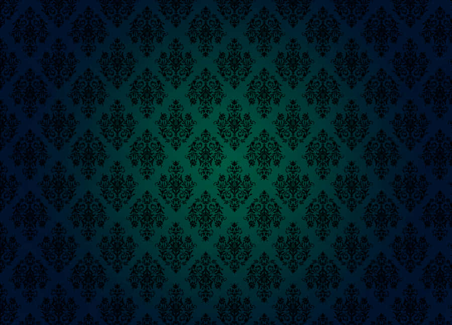 Colorful Green Pattern Wallpaper Wallpaper