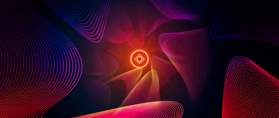 Colorful Paintbrush Abstract Art Wallpaper