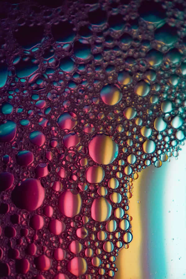 Colorful_ Soap_ Bubbles_ Texture Wallpaper