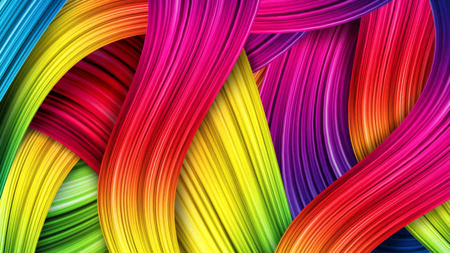 Colourful Abstract Art Wallpaper