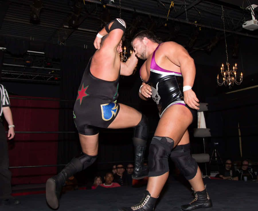 Colt Cabana Bionic Elbow On Michael Elgin Wallpaper