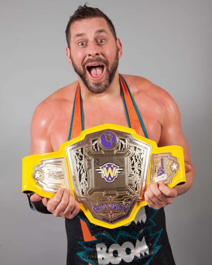 Colt Cabana Figure Wrestling Federation Champion Wallpaper