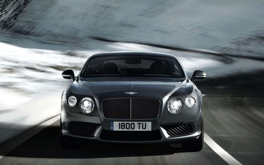 Command The Road With Bentley Sport Wallpaper