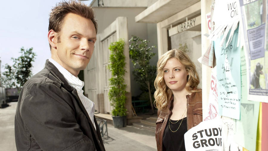 Community Jeff And Britta Wallpaper
