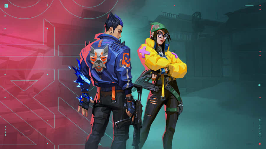 Conquer The Arena With Yoru In Valorant Wallpaper