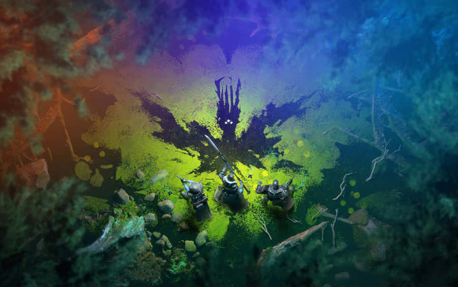 Conquer The Battlegrounds Of The Future With Titan In The Multiplayer Shooter Destiny 2 Wallpaper