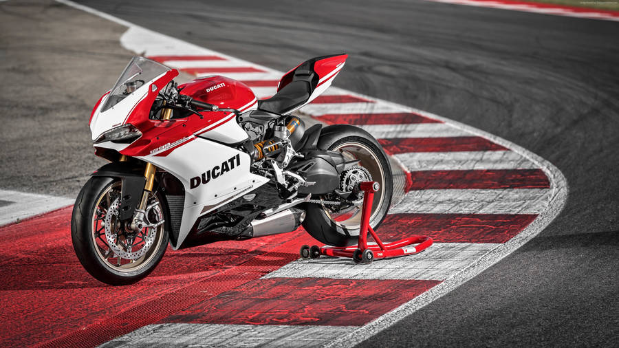 Conquer The Open Roads On The Red Ducati 1299 Panigale R Final Edition Motorcycle Wallpaper