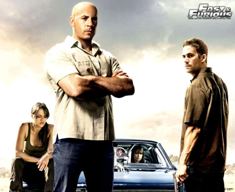 Conquer The Streets With Style In The New 'cool Fast And Furious' Wallpaper