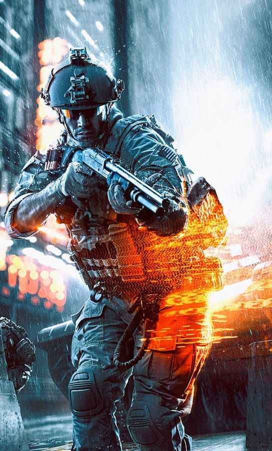 Cool Battlefield 4 Phone Hd Wallpaper