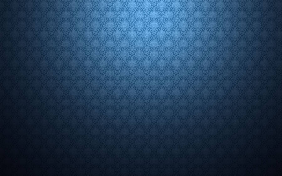 Cool Blue Vintage Pattern Wallpaper