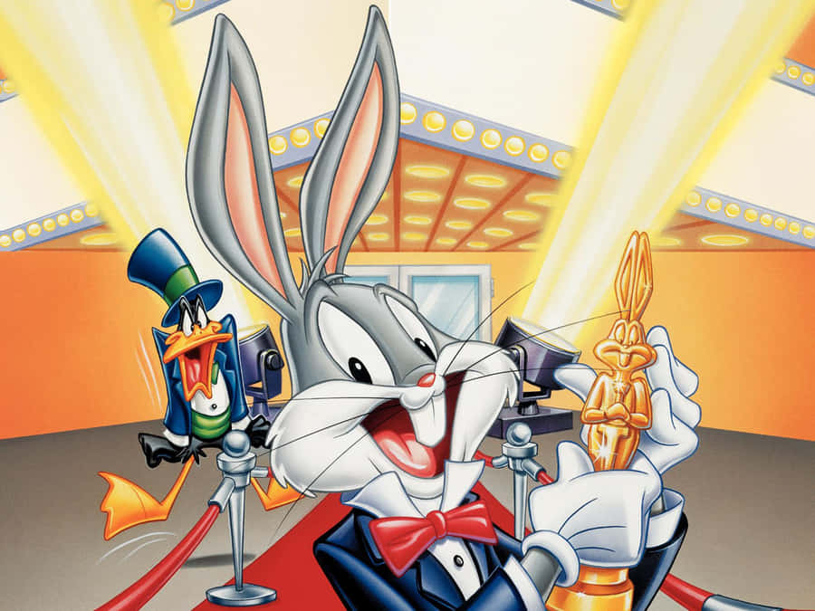 Cool Bugs Bunny Receives Trophy Wallpaper