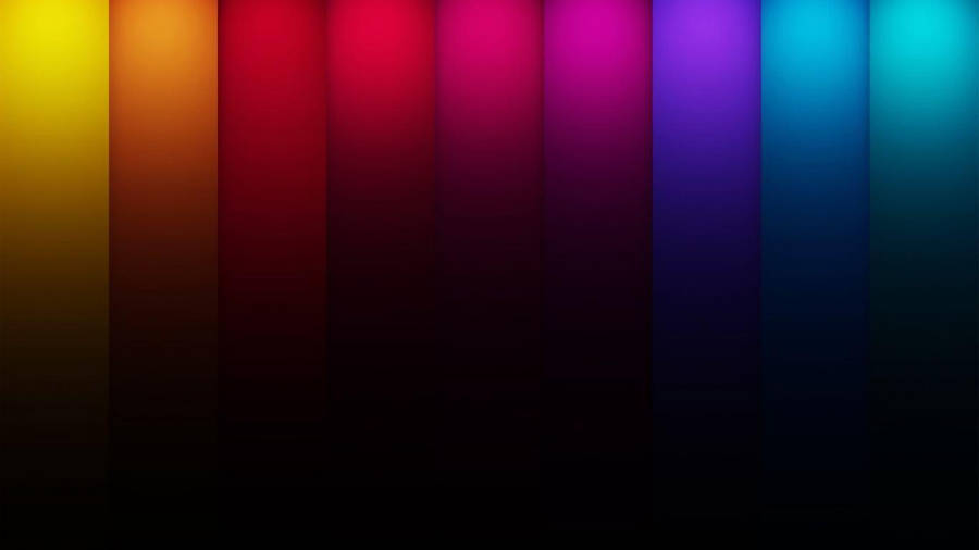 Cool Cute Rainbow Curtains Wallpaper