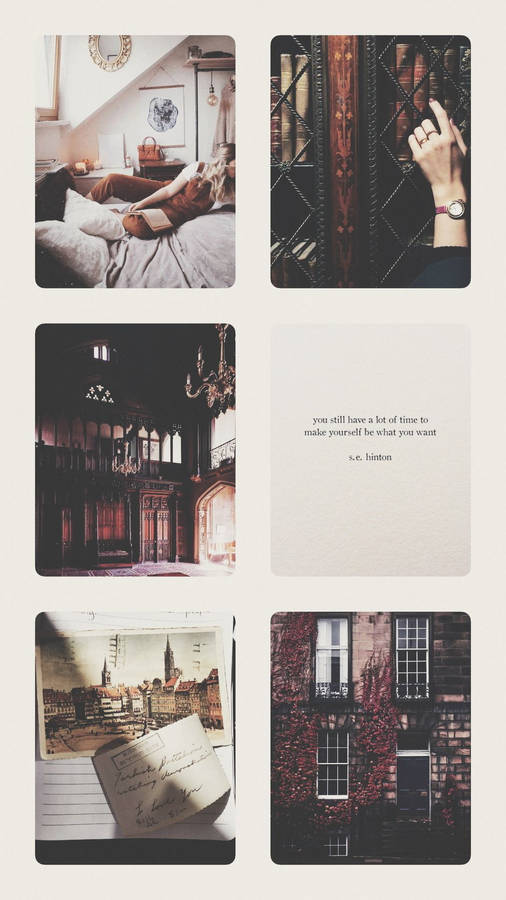 Cool Dark Academia Wallpaper