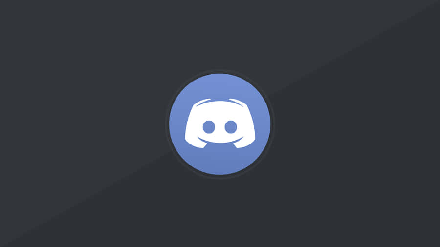 Cool Discord Logo In Black Wallpaper