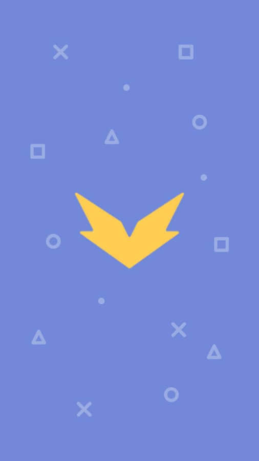 Cool Discord Yellow Hypesquad Logo Wallpaper