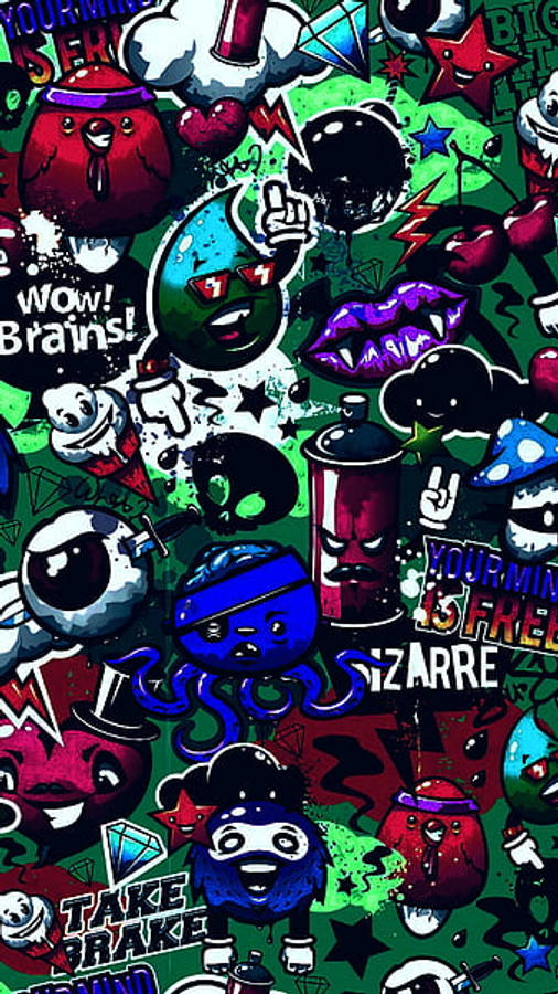 Cool Drip Overload Wallpaper