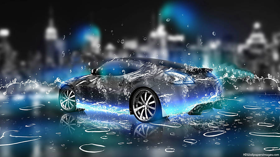 Cool Fancy Car Live Art Wallpaper