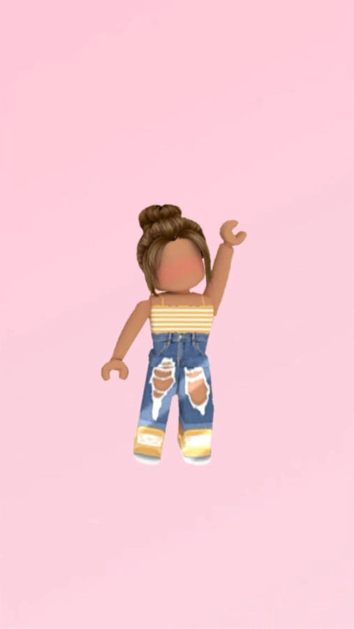 Cool Girl Roblox Avatar Wallpaper