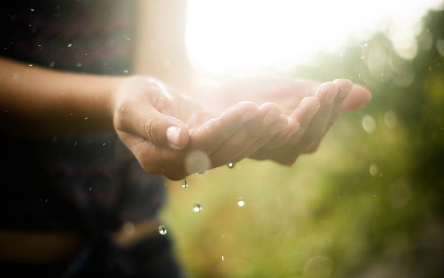 Cool Hand In The Rain Wallpaper