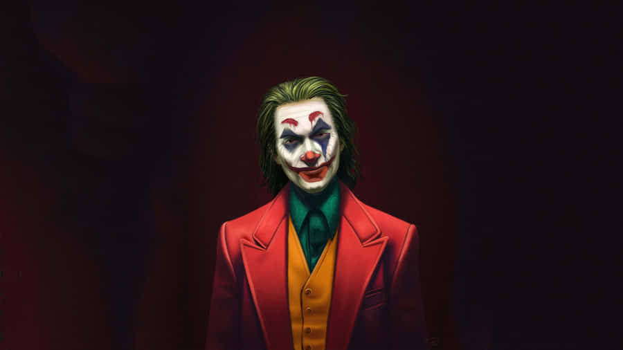 Cool Joker Head Lean Wallpaper
