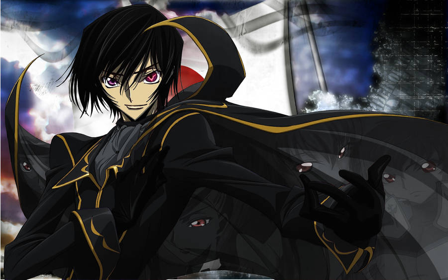 Cool Lelouch Zero Fan Art Wallpaper