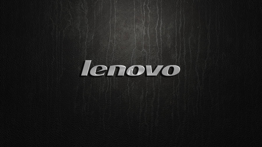 Cool Metallic Lenovo Official Logo Wallpaper