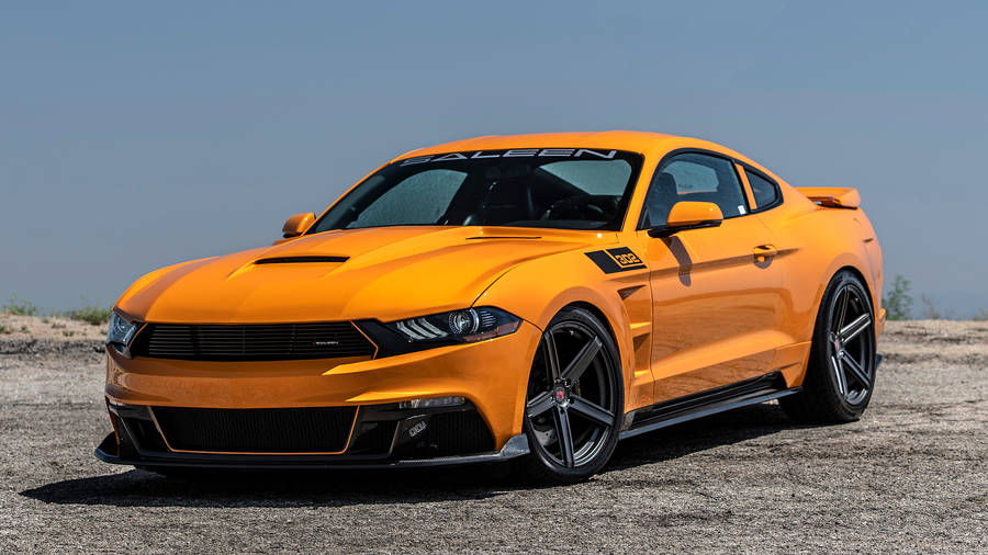 Cool Mustang Yellow Wallpaper