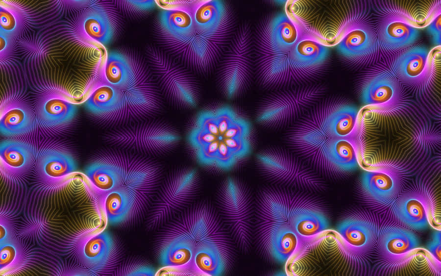 Cool Optical Illusions Fractal Art Wallpaper