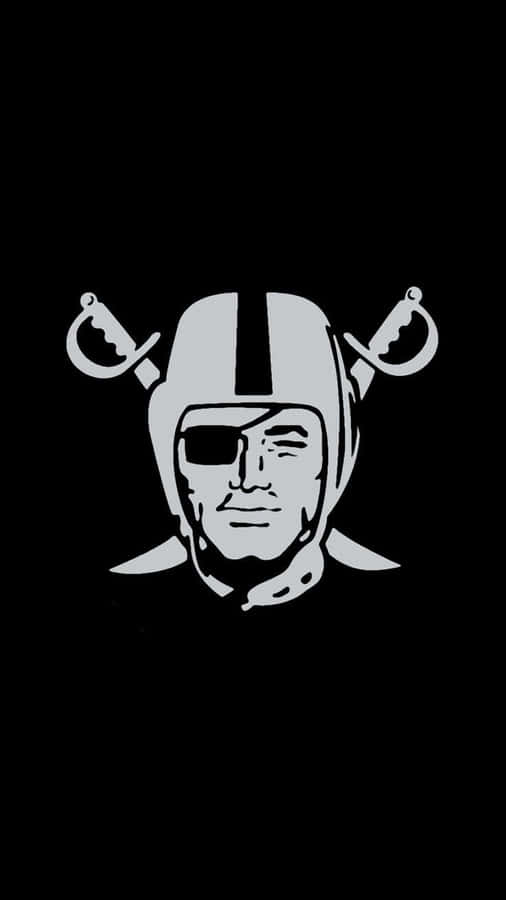 Cool Raider Helmet Graphic Wallpaper