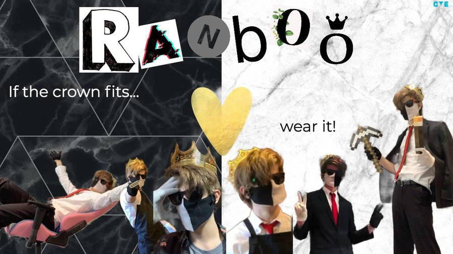 Cool Ranboo Cosplay Wallpaper